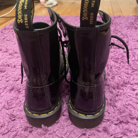 🖤Black Dr. Martens, shiny, Patton leather grunge boots, brand new condition! 💯 - Picture 8 of 8